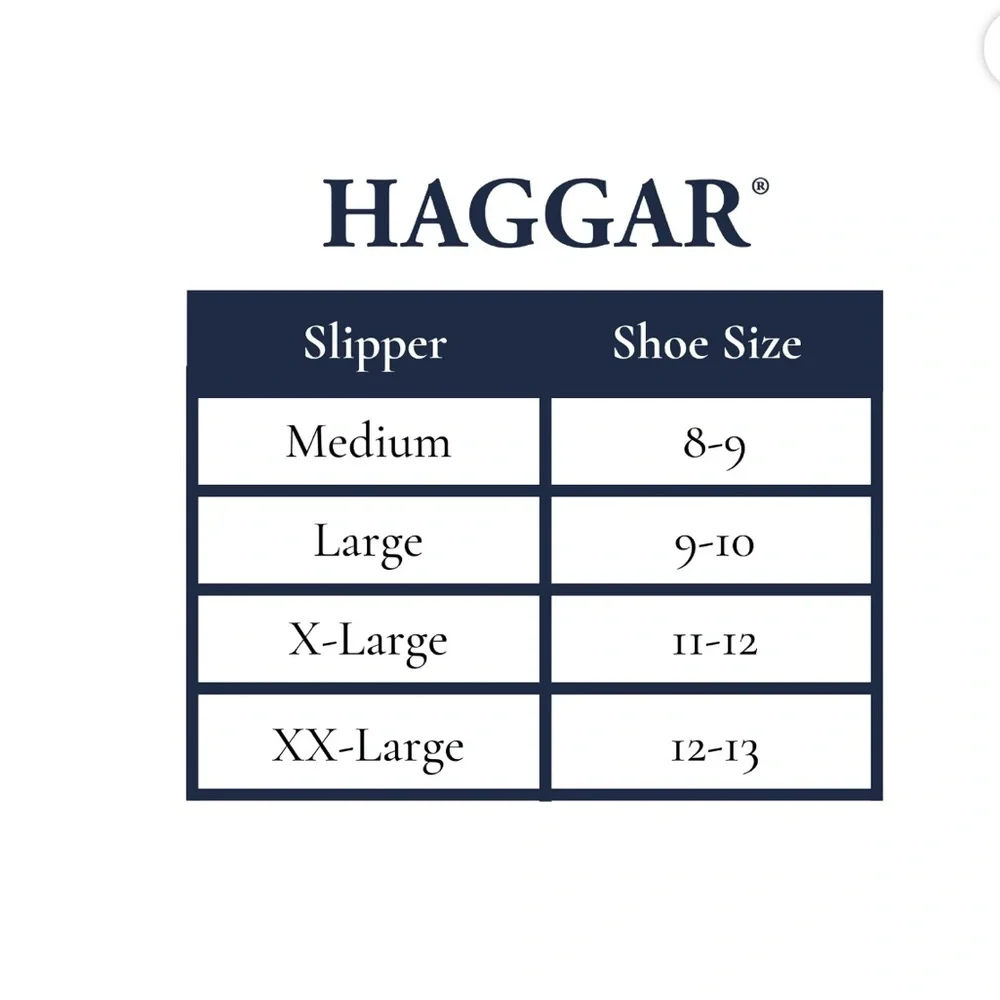 Haggar‎ Men's Open Back Memory Foam Padded Clog Slippers SIZE XL (11-12)